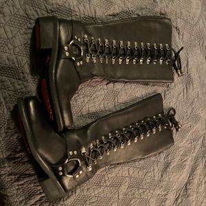 Ladies motorcycle boots HD